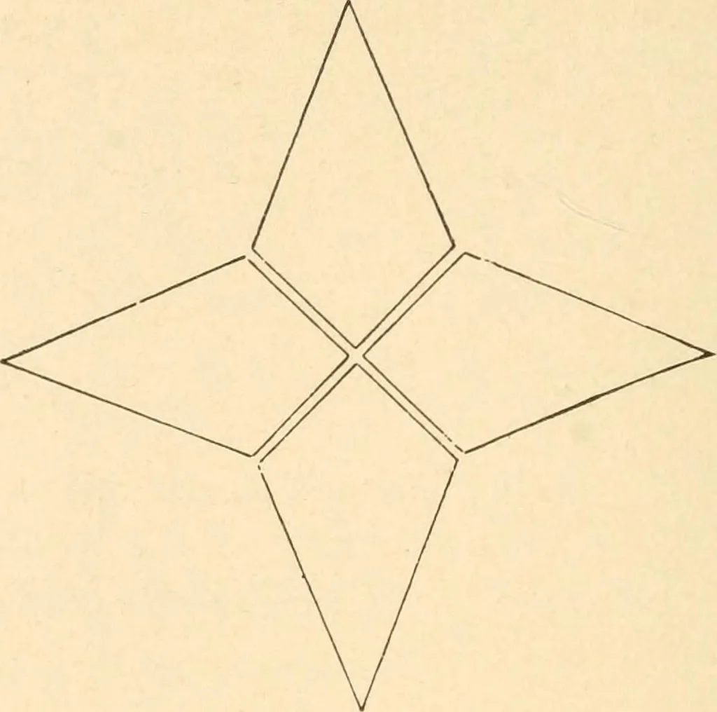 An illustration from Paper and scissors in the schoolroom, 1893, leaf 35