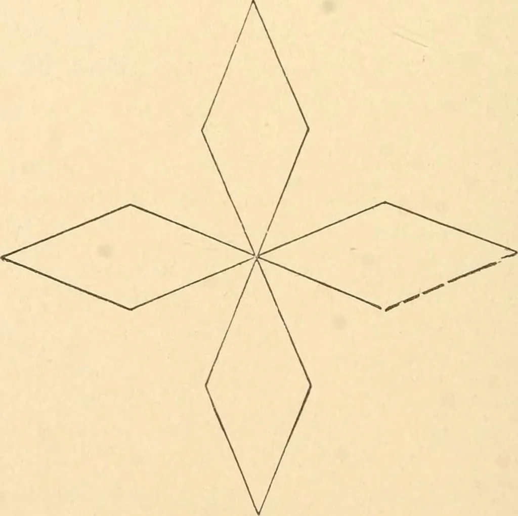 An illustration from Paper and scissors in the schoolroom, 1893, leaf 37