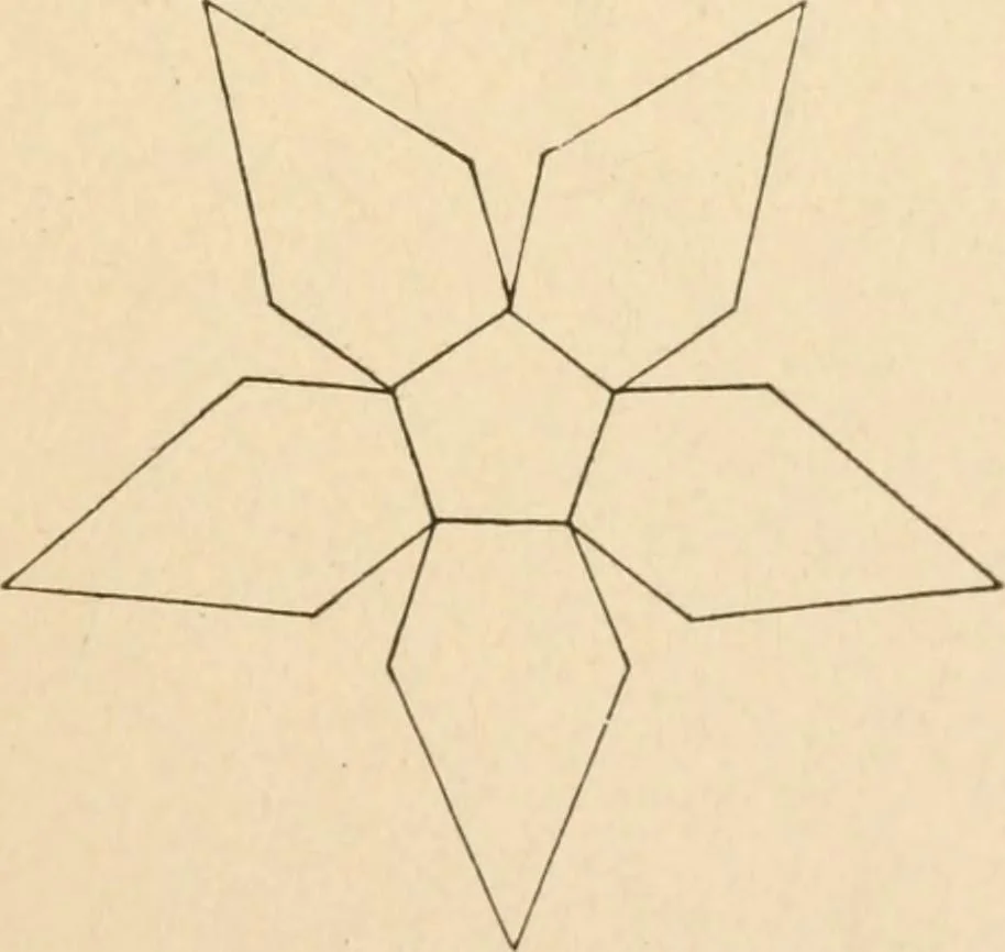 An illustration from Paper and scissors in the schoolroom, 1893, leaf 40
