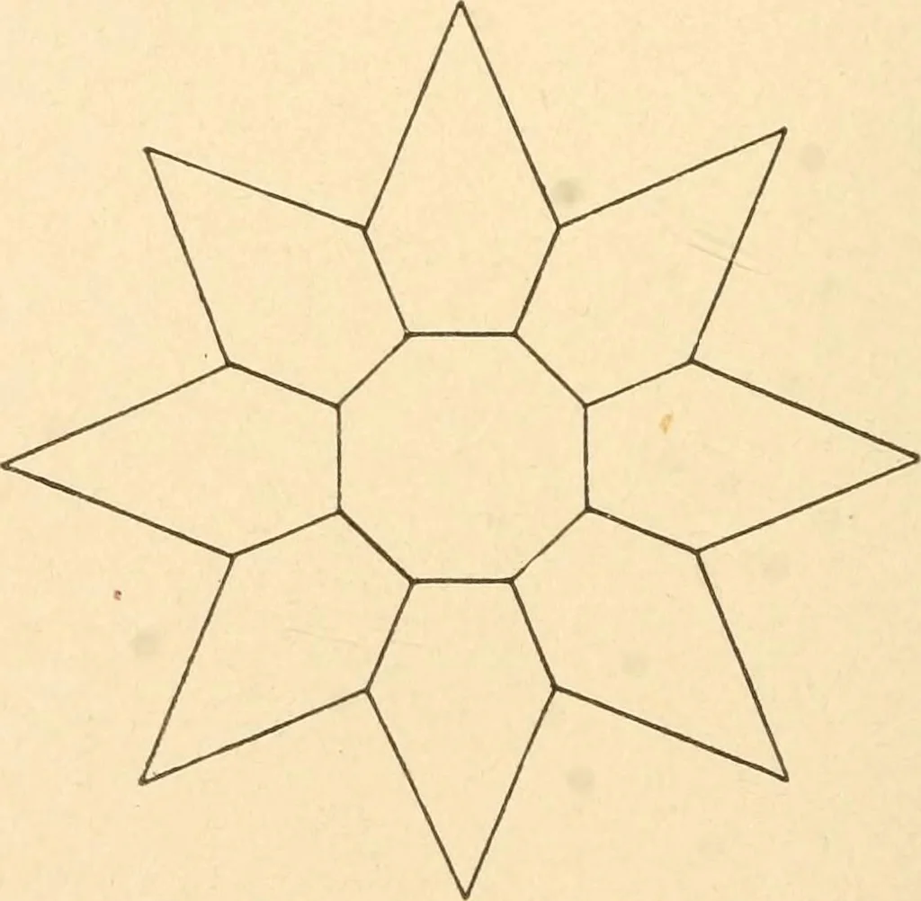 An illustration from Paper and scissors in the schoolroom, 1893, leaf 41