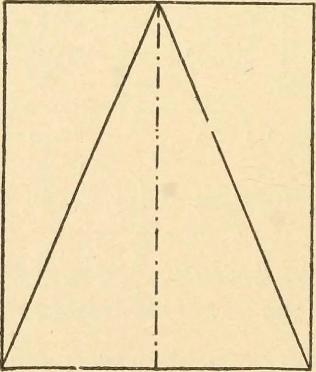 An illustration from Paper and scissors in the schoolroom, 1893, leaf 45