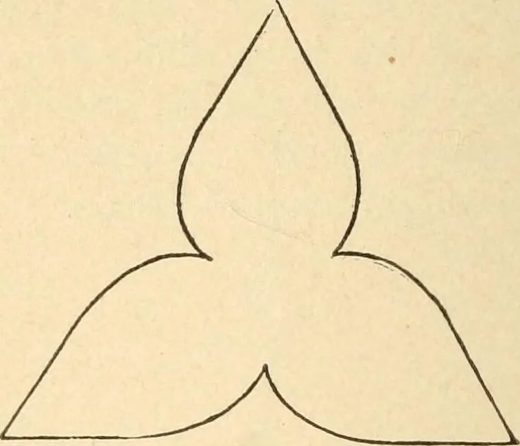 An illustration from Paper and scissors in the schoolroom, 1893, leaf 47