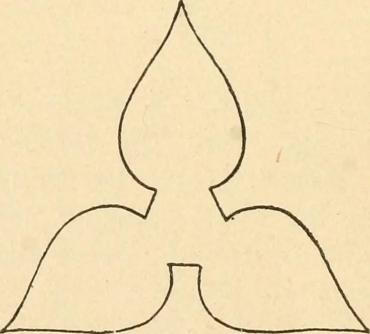 An illustration from Paper and scissors in the schoolroom, 1893, leaf 47