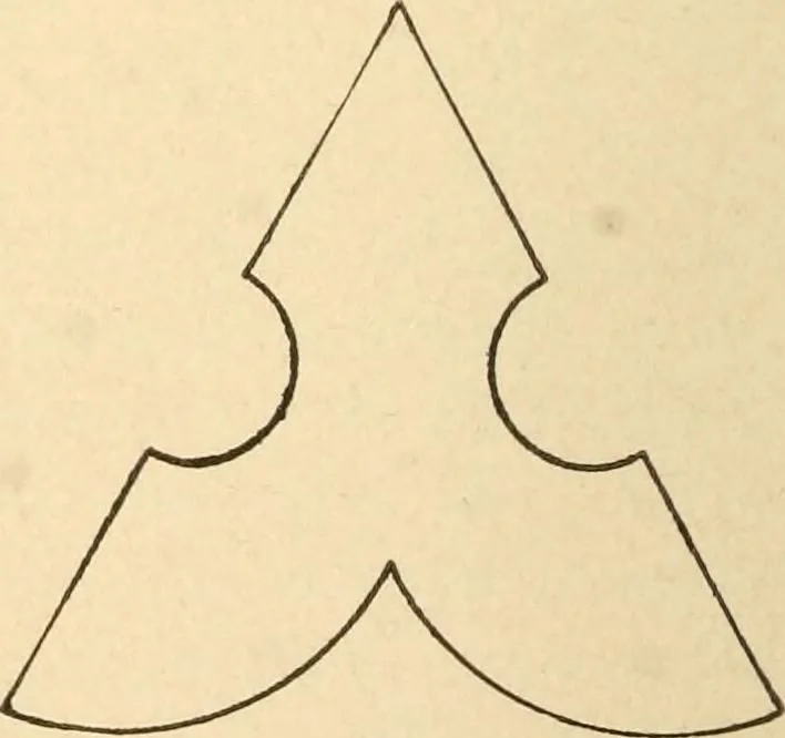 An illustration from Paper and scissors in the schoolroom, 1893, leaf 47