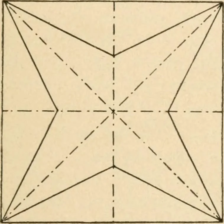 An illustration from Paper and scissors in the schoolroom, 1893, leaf 48