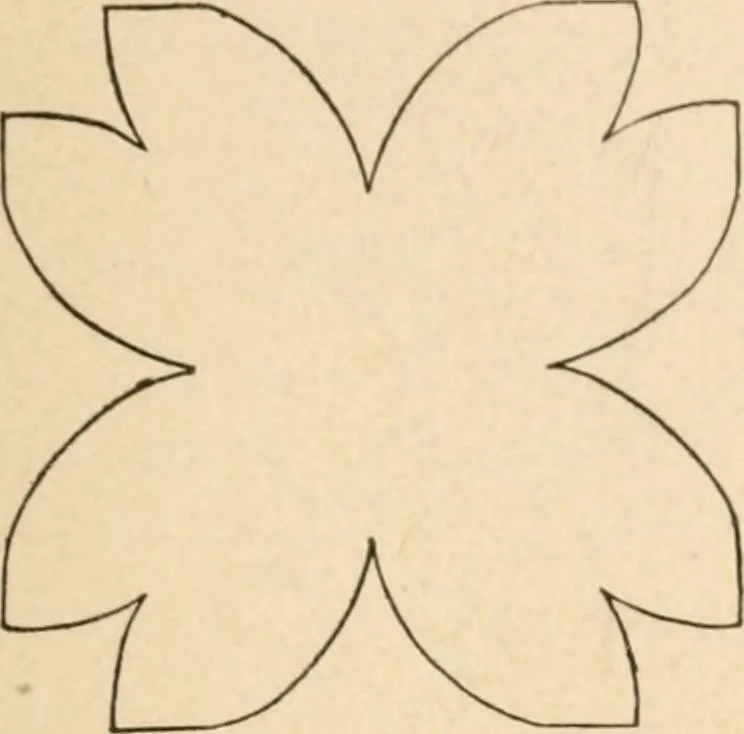 An illustration from Paper and scissors in the schoolroom, 1893, leaf 52