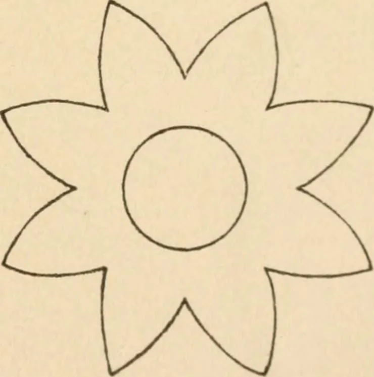 An illustration from Paper and scissors in the schoolroom, 1893, leaf 62