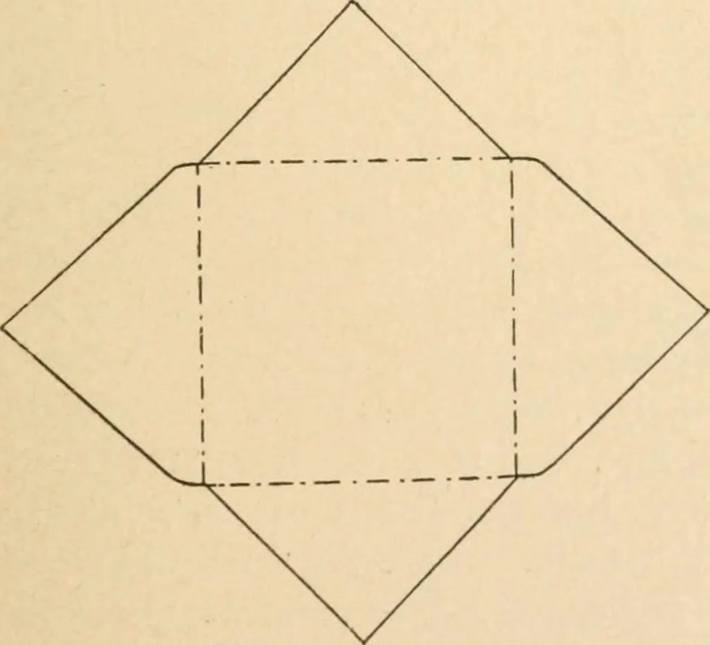 An illustration from Paper and scissors in the schoolroom, 1893, leaf 66