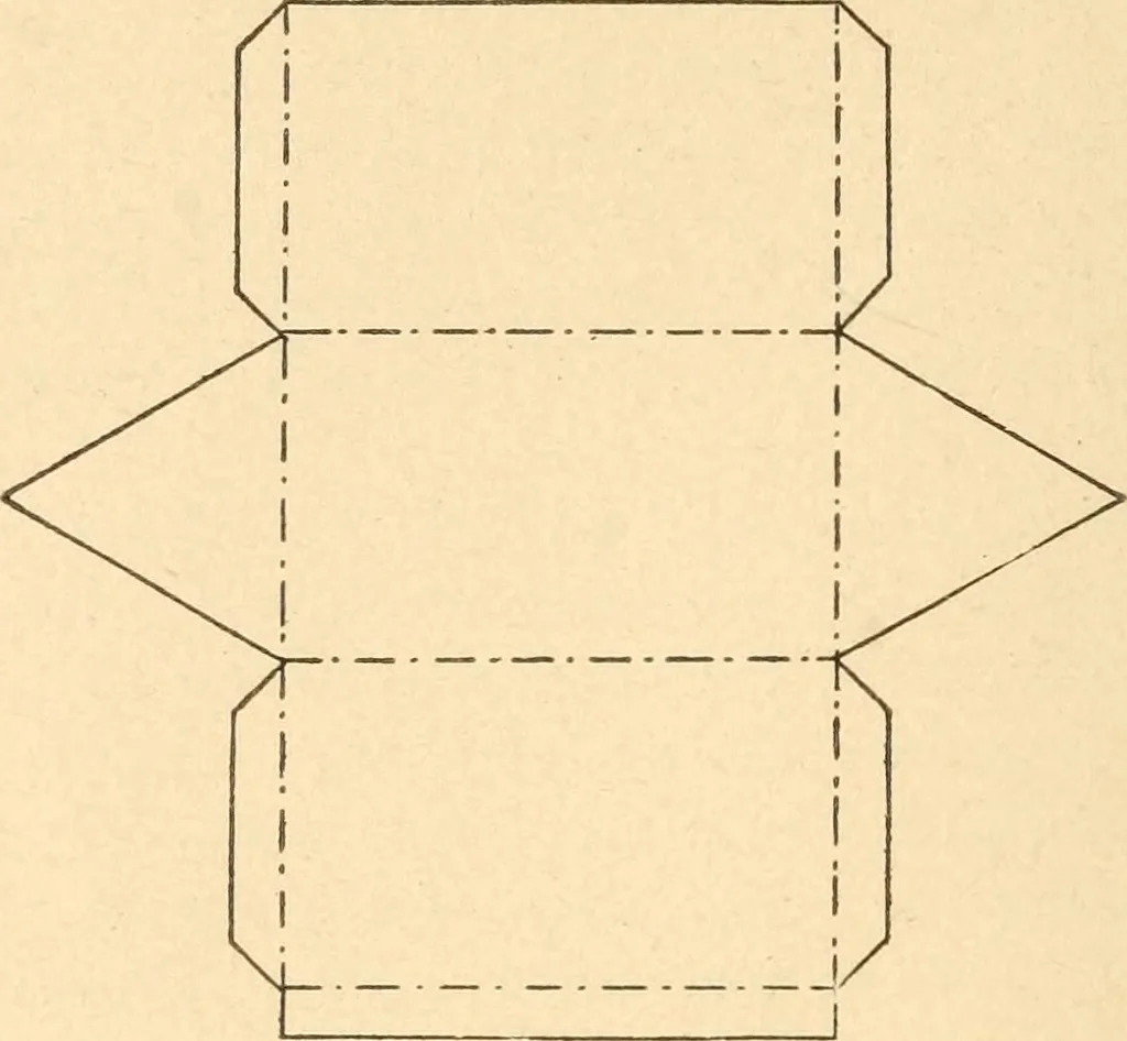 An illustration from Paper and scissors in the schoolroom, 1893, leaf 81
