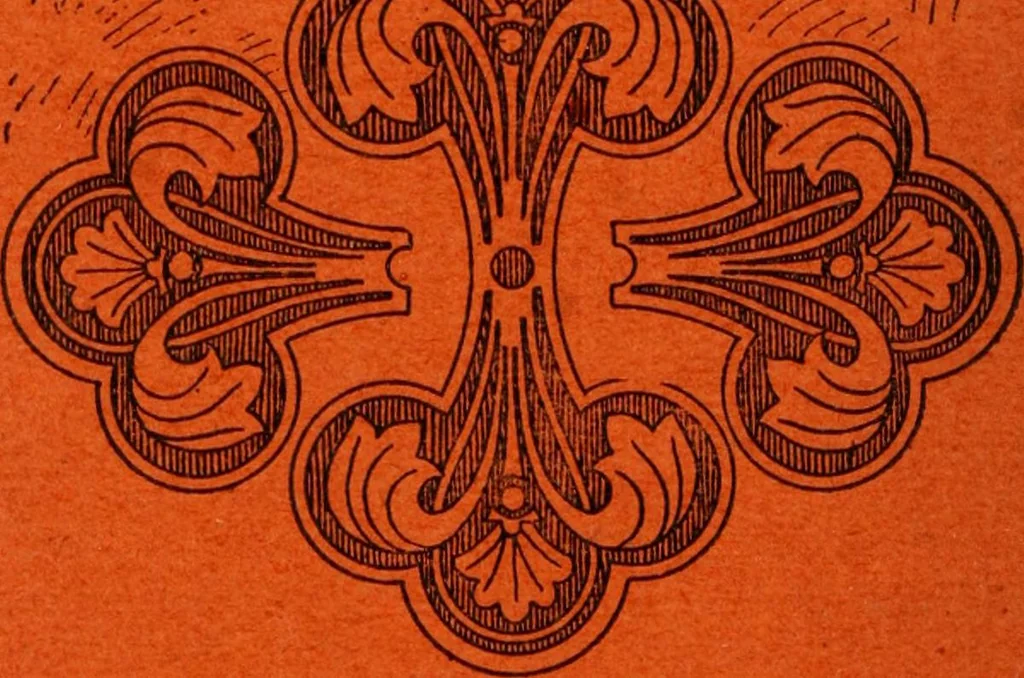 An illustration from Paper and scissors in the schoolroom, 1893, leaf 85