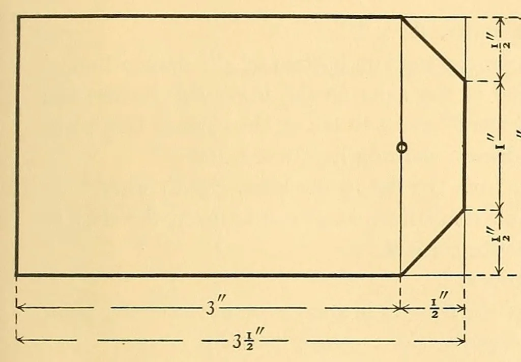 An illustration from Paper sloyd; a handbook for primary grades, 1905, leaf 35
