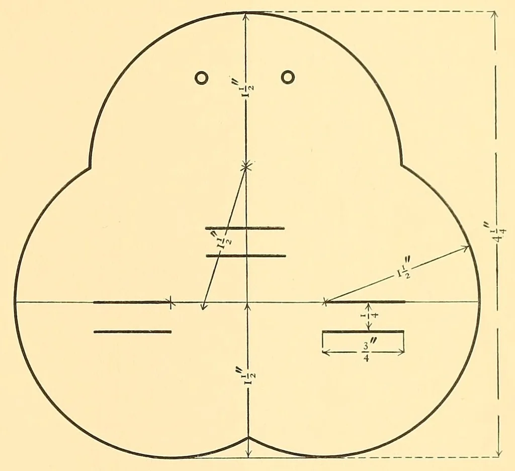 An illustration from Paper sloyd; a handbook for primary grades, 1905, leaf 73