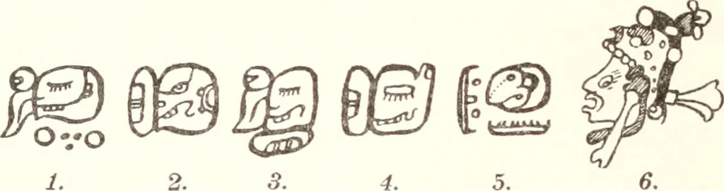 An illustration from Papers of the Peabody Museum of American Archaeology and Ethnology, Harvard University, 1904, leaf 25