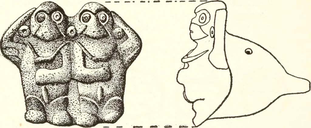 An illustration from Papers of the Peabody Museum of American Archaeology and Ethnology, Harvard University, 1904, leaf 385