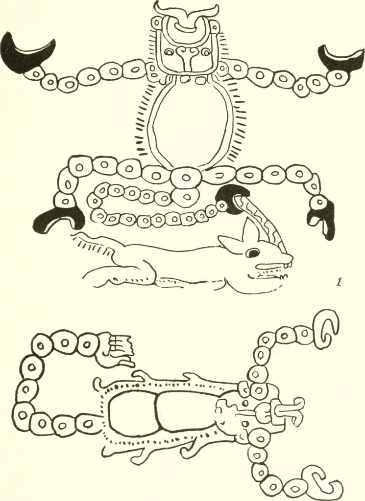 An illustration from Papers of the Peabody Museum of American Archaeology and Ethnology, Harvard University, 1904, leaf 400