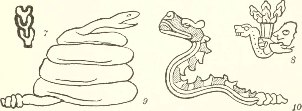 An illustration from Papers of the Peabody Museum of American Archaeology and Ethnology, Harvard University, 1904, leaf 410