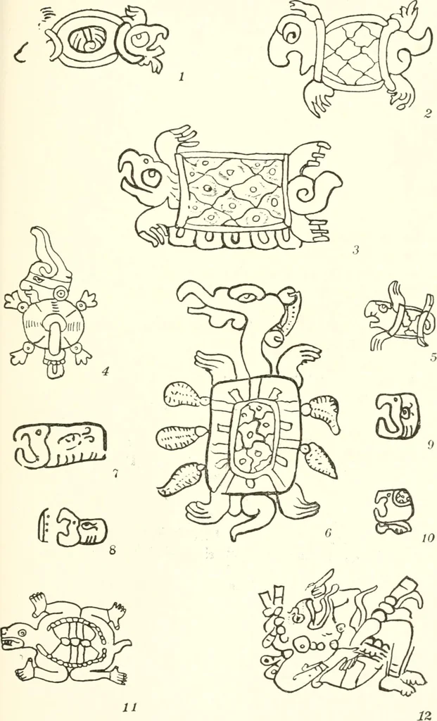An illustration from Papers of the Peabody Museum of American Archaeology and Ethnology, Harvard University, 1904, leaf 420