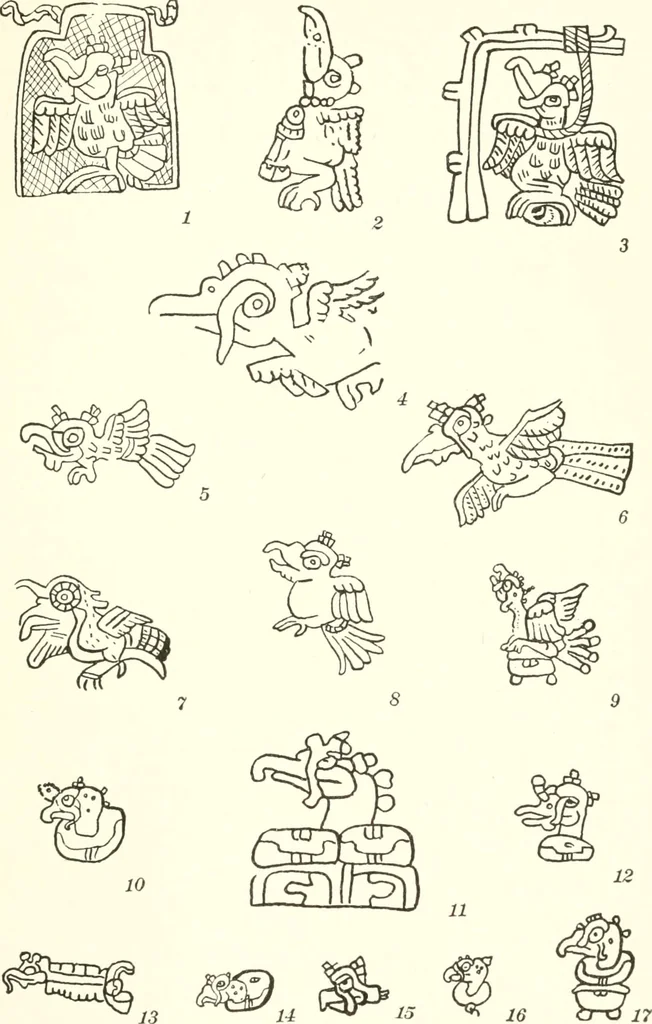 An illustration from Papers of the Peabody Museum of American Archaeology and Ethnology, Harvard University, 1904, leaf 424