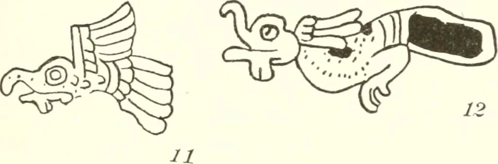 An illustration from Papers of the Peabody Museum of American Archaeology and Ethnology, Harvard University, 1904, leaf 428