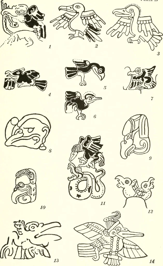 An illustration from Papers of the Peabody Museum of American Archaeology and Ethnology, Harvard University, 1904, leaf 430