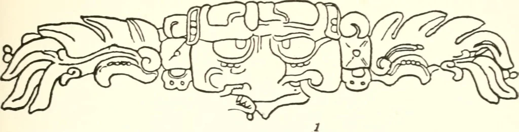 An illustration from Papers of the Peabody Museum of American Archaeology and Ethnology, Harvard University, 1904, leaf 434