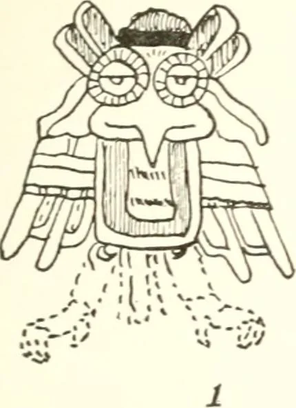An illustration from Papers of the Peabody Museum of American Archaeology and Ethnology, Harvard University, 1904, leaf 436