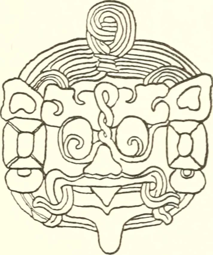 An illustration from Papers of the Peabody Museum of American Archaeology and Ethnology, Harvard University, 1904, leaf 436