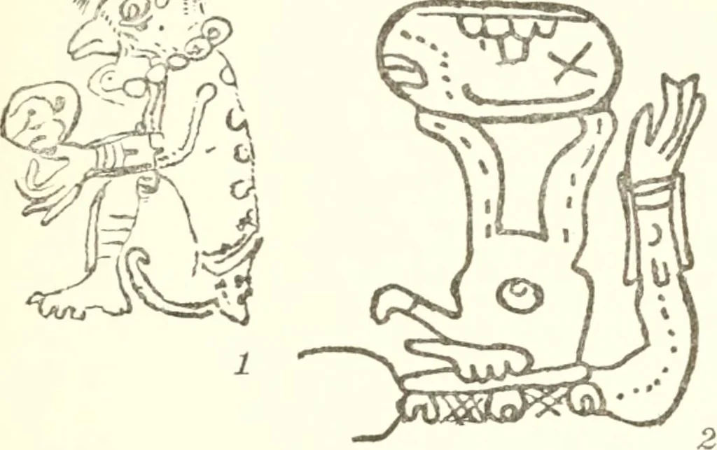 An illustration from Papers of the Peabody Museum of American Archaeology and Ethnology, Harvard University, 1904, leaf 438