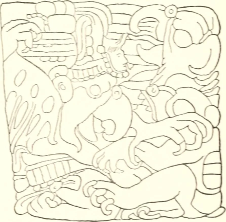 An illustration from Papers of the Peabody Museum of American Archaeology and Ethnology, Harvard University, 1904, leaf 448