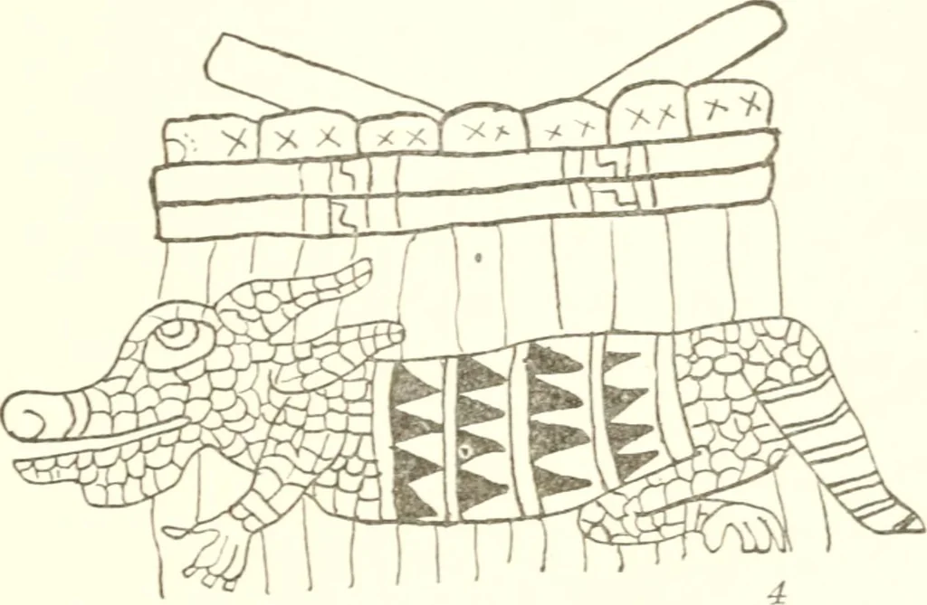 An illustration from Papers of the Peabody Museum of American Archaeology and Ethnology, Harvard University, 1904, leaf 450
