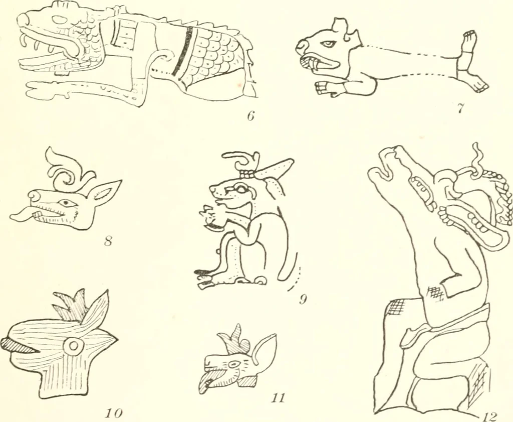 An illustration from Papers of the Peabody Museum of American Archaeology and Ethnology, Harvard University, 1904, leaf 456