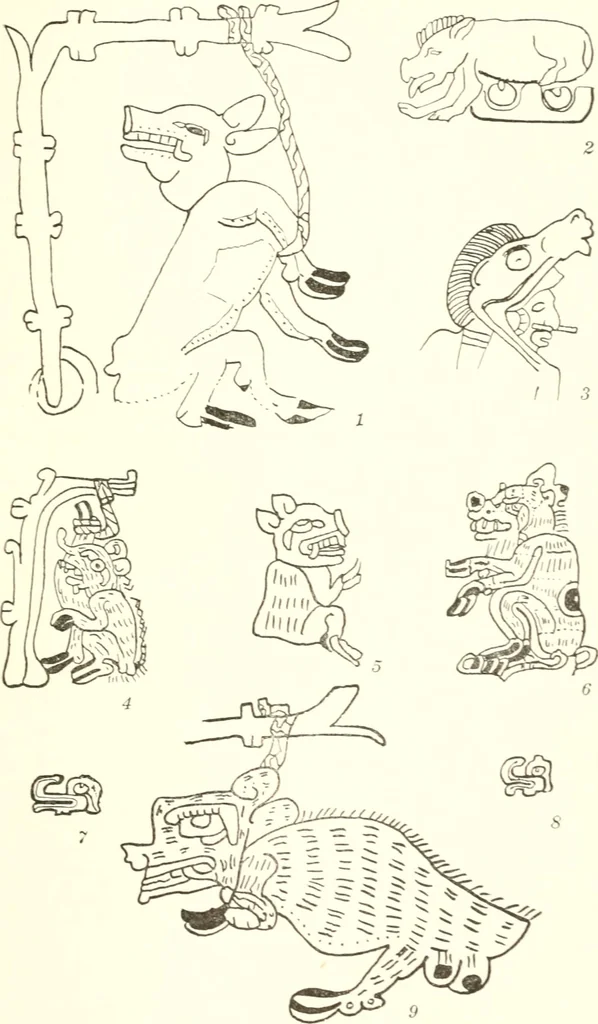 An illustration from Papers of the Peabody Museum of American Archaeology and Ethnology, Harvard University, 1904, leaf 458