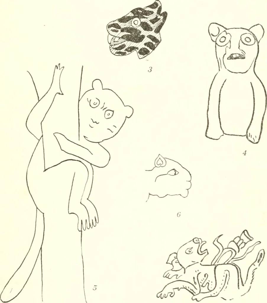 An illustration from Papers of the Peabody Museum of American Archaeology and Ethnology, Harvard University, 1904, leaf 460