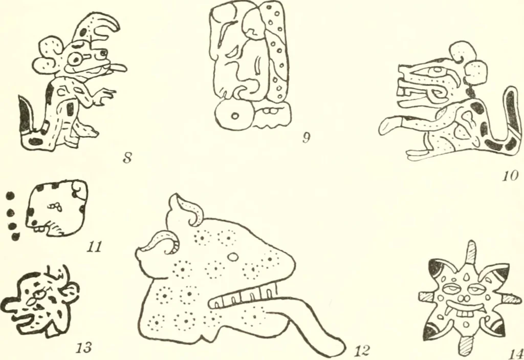 An illustration from Papers of the Peabody Museum of American Archaeology and Ethnology, Harvard University, 1904, leaf 462
