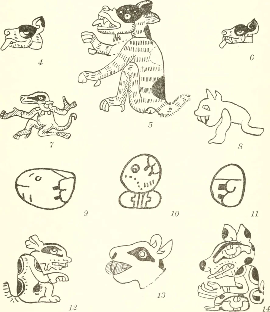An illustration from Papers of the Peabody Museum of American Archaeology and Ethnology, Harvard University, 1904, leaf 464