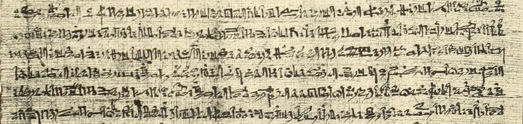 An illustration from Papyrus funéraires de la XXIe dynastie, 1914, leaf 26
