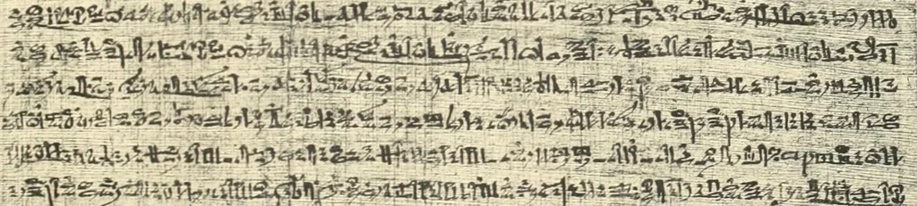 An illustration from Papyrus funéraires de la XXIe dynastie, 1914, leaf 40