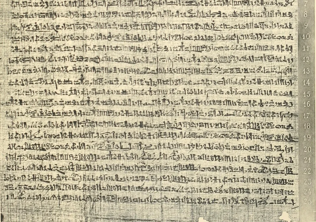 An illustration from Papyrus funéraires de la XXIe dynastie, 1914, leaf 44