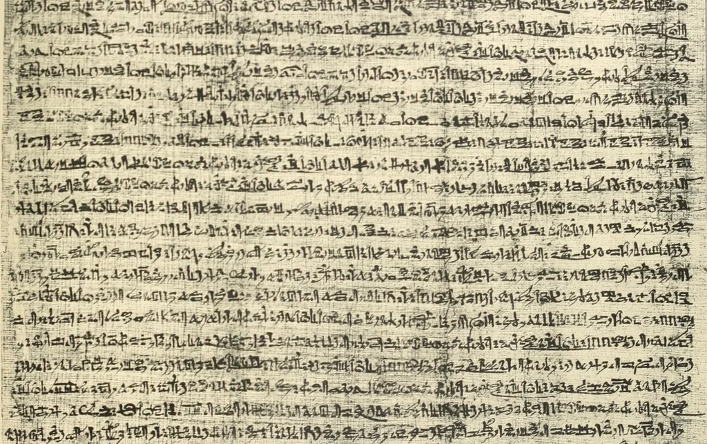 An illustration from Papyrus funéraires de la XXIe dynastie, 1914, leaf 46