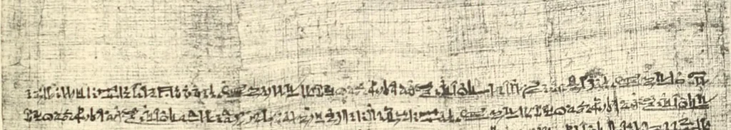An illustration from Papyrus funéraires de la XXIe dynastie, 1914, leaf 66