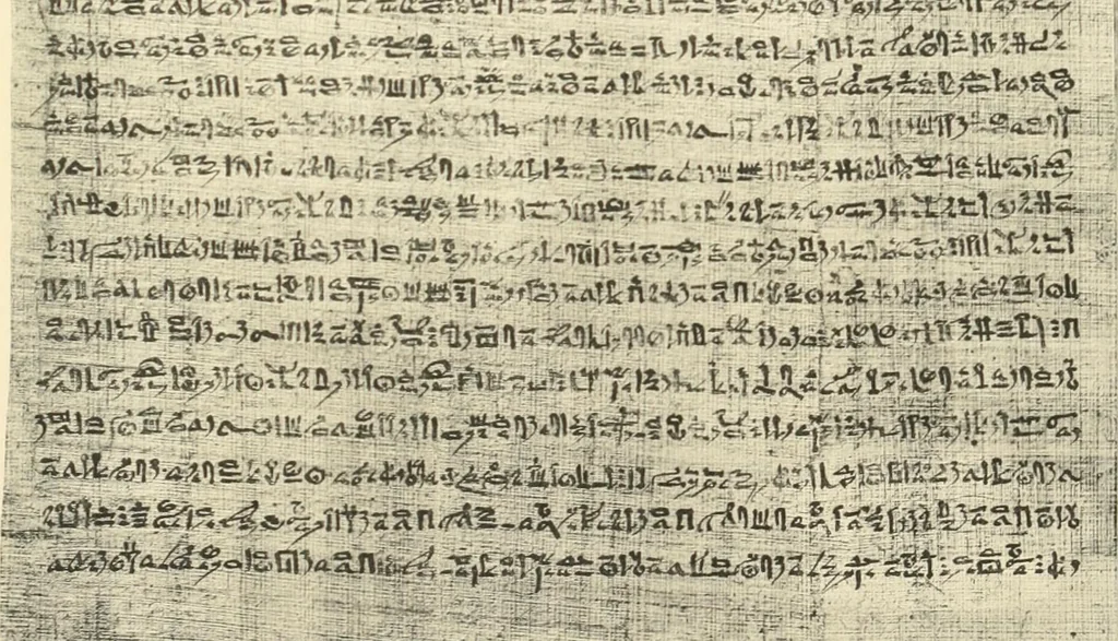 An illustration from Papyrus funéraires de la XXIe dynastie, 1914, leaf 92
