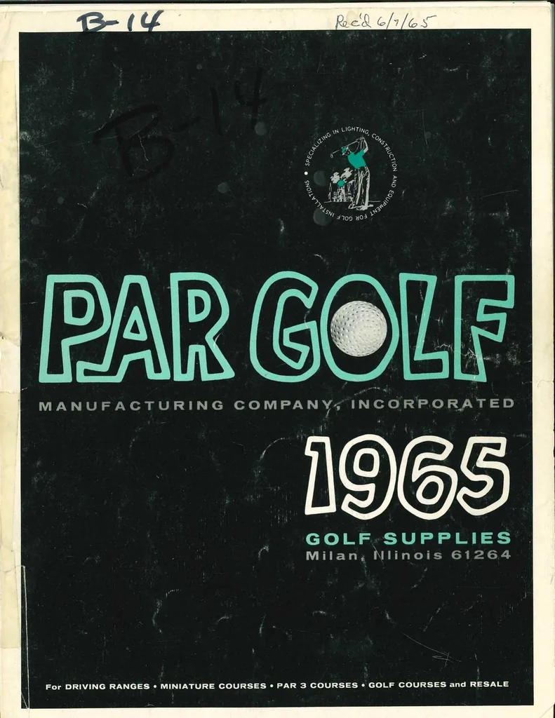 An illustration from Par Golf Supplies 1965, 1965, leaf 0