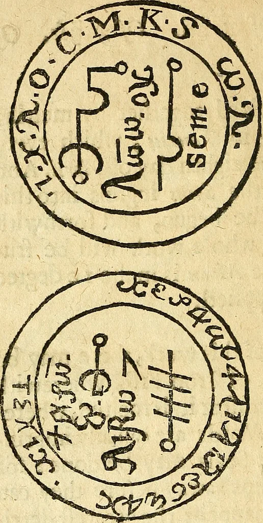An illustration from Paracelsvs of the supreme mysteries of nature. : Of the spirits of the planets. of occult philosophy. The magical, sympathetical, and antipathetical cure of wounds and diseases. The mysteries of the twelve signs of the zodiack., 1656, leaf 161