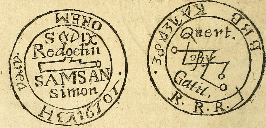 An illustration from Paracelsvs of the supreme mysteries of nature. : Of the spirits of the planets. of occult philosophy. The magical, sympathetical, and antipathetical cure of wounds and diseases. The mysteries of the twelve signs of the zodiack., 1656, leaf 167