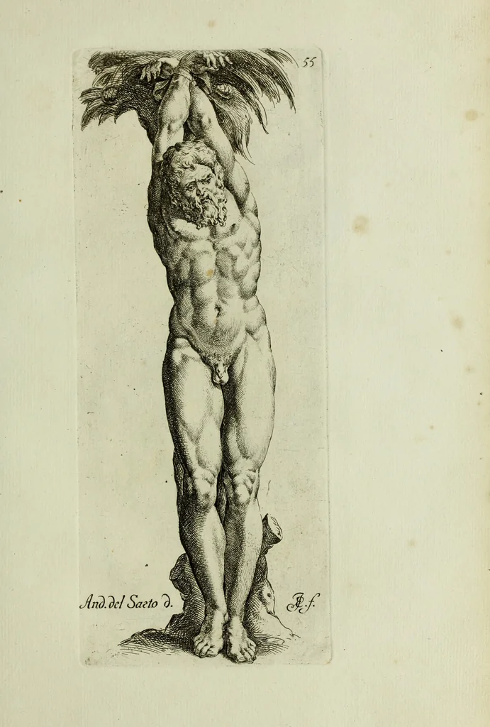 An illustration from Paradigmata graphices variorum artificum, 1670, leaf 116