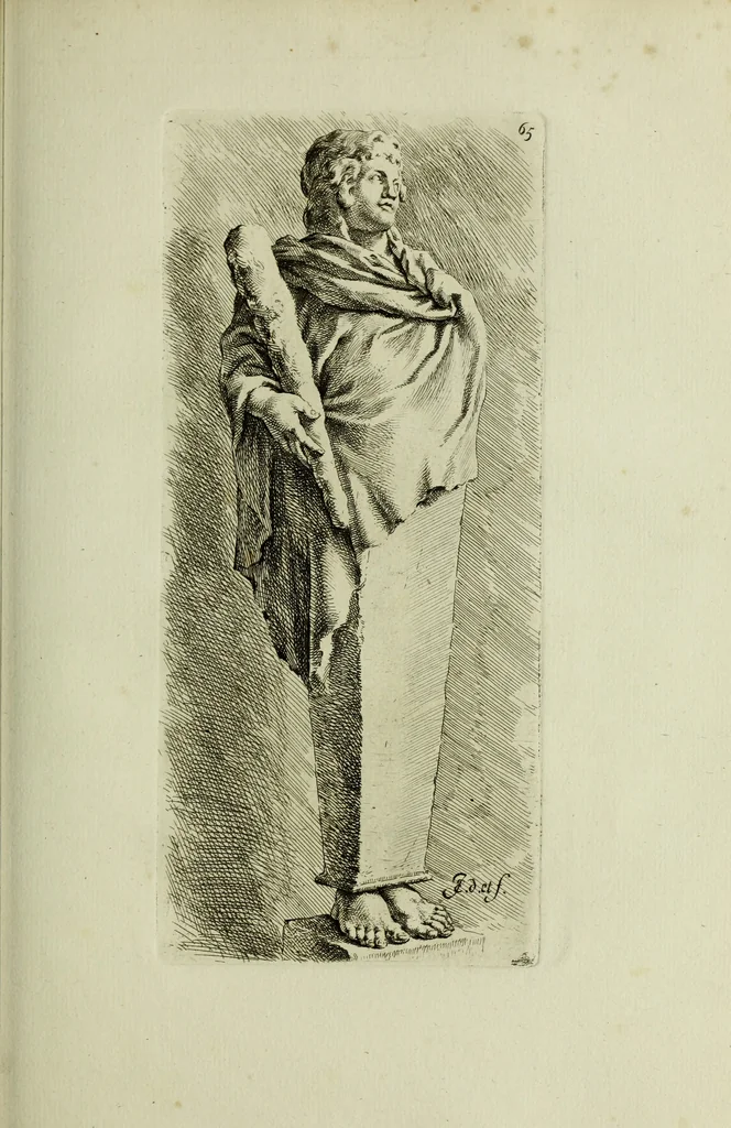 An illustration from Paradigmata graphices variorum artificum, 1670, leaf 136