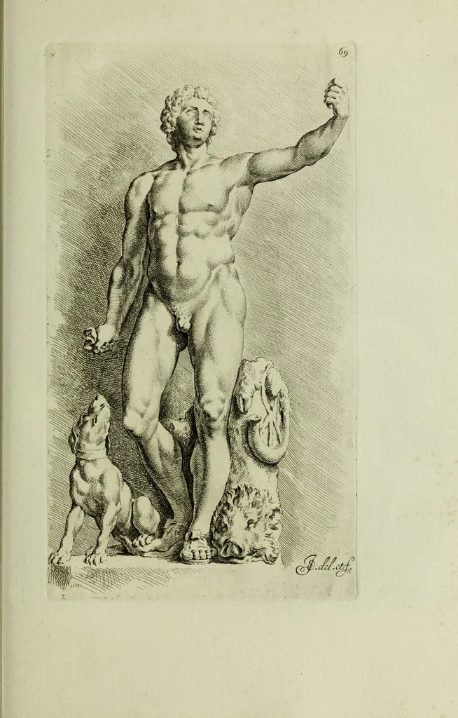 An illustration from Paradigmata graphices variorum artificum, 1670, leaf 144