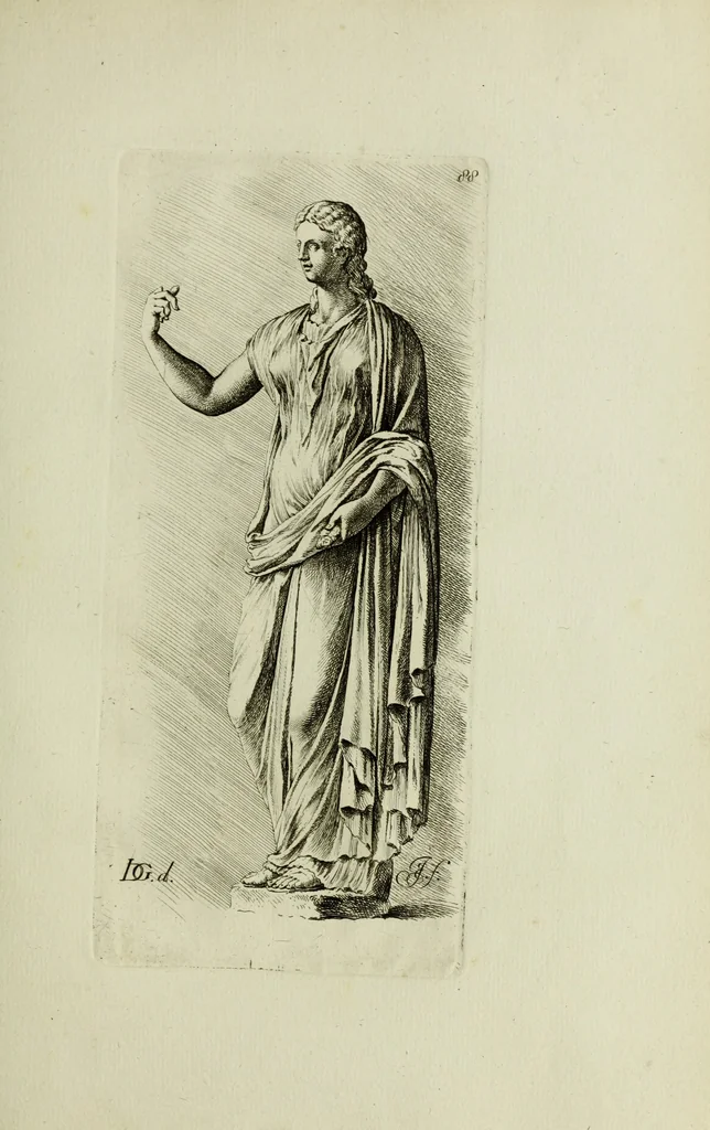 An illustration from Paradigmata graphices variorum artificum, 1670, leaf 182