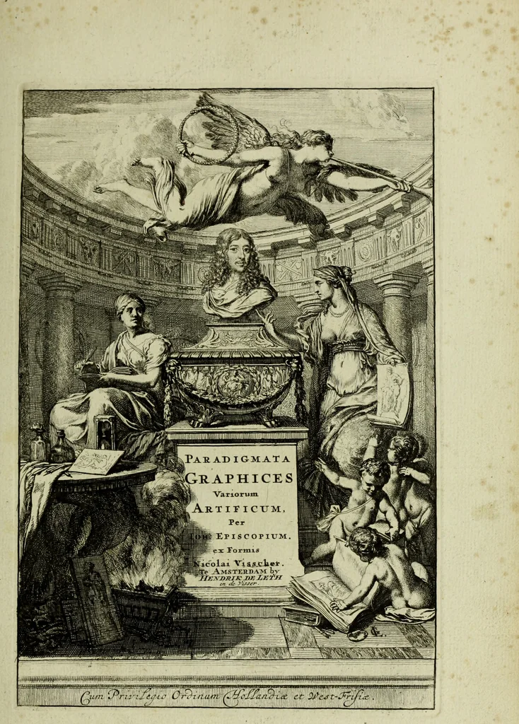An illustration from Paradigmata graphices variorum artificum, 1670, leaf 208