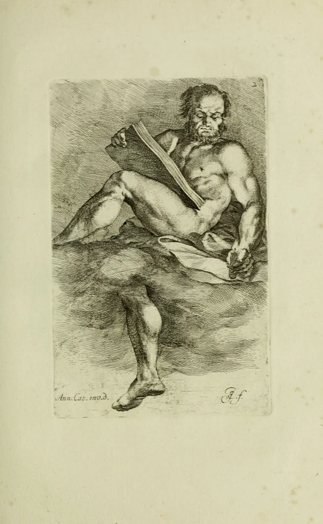 An illustration from Paradigmata graphices variorum artificum, 1670, leaf 212